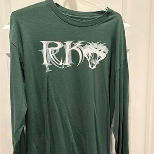 WWE Randy Orton ‘RKO’ Green Long Sleeve Shirt Size XXL